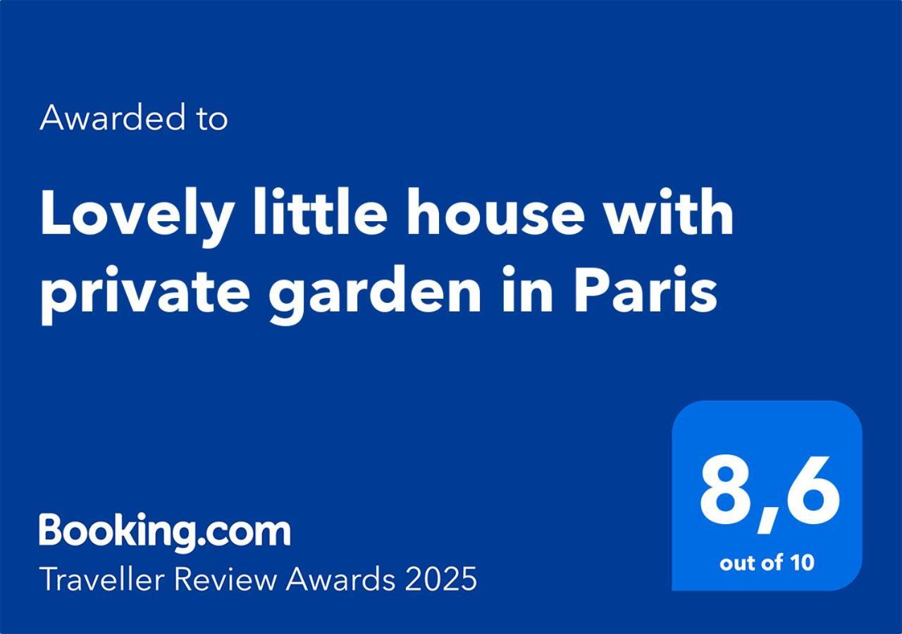 Lovely Little House With Private Garden In Paris Ivry-sur-Seine Bagian luar foto